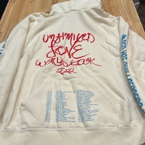 Red Hot Chili Peppers xl brand new sweater , new unlimited love cd and sticker